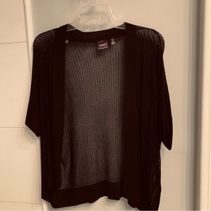 Rafaela Mesh Short Sleeve Cardigan